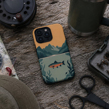 Alpine Trout Tough Phone Case