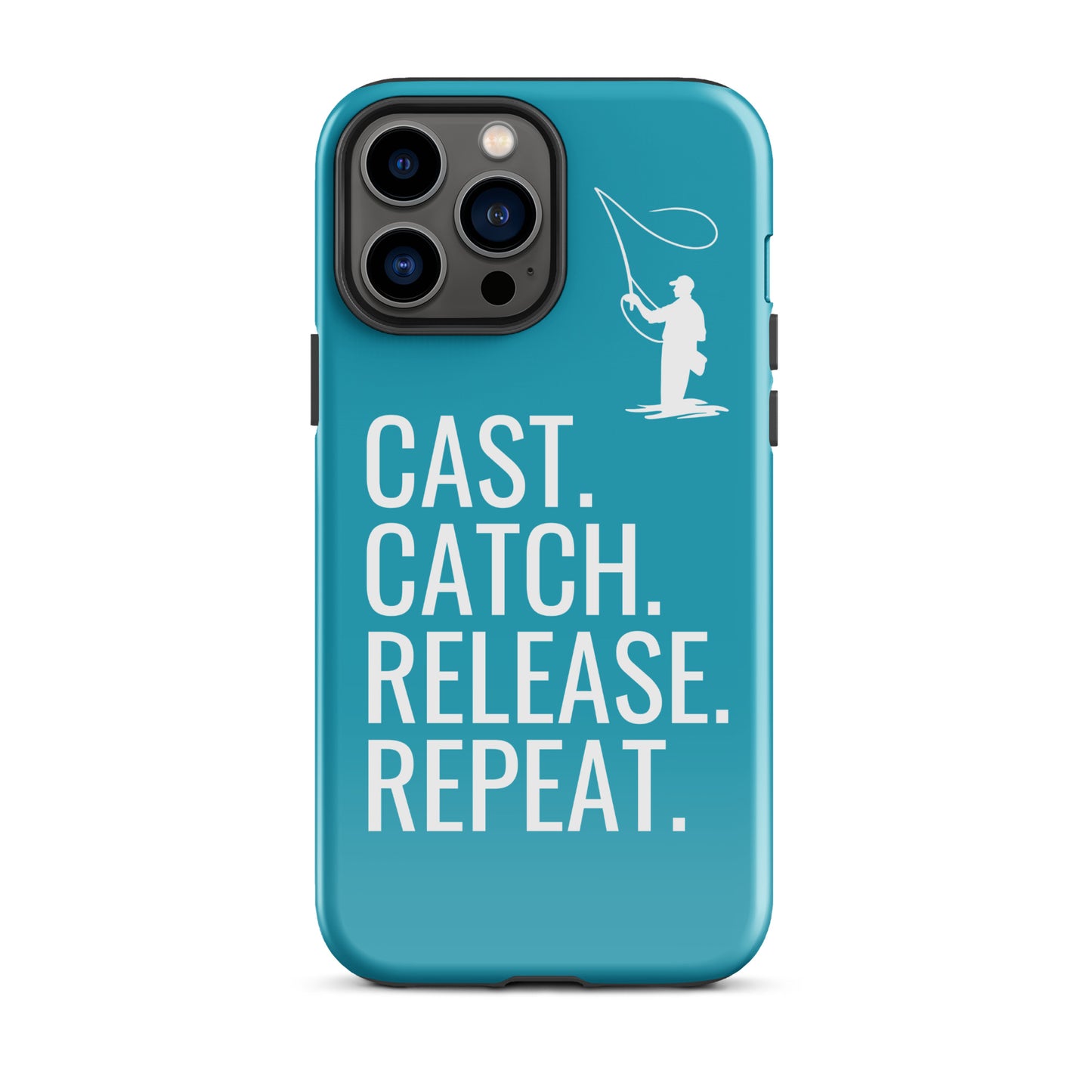 CAST CATCH RELEASE REPEAT Phone Case