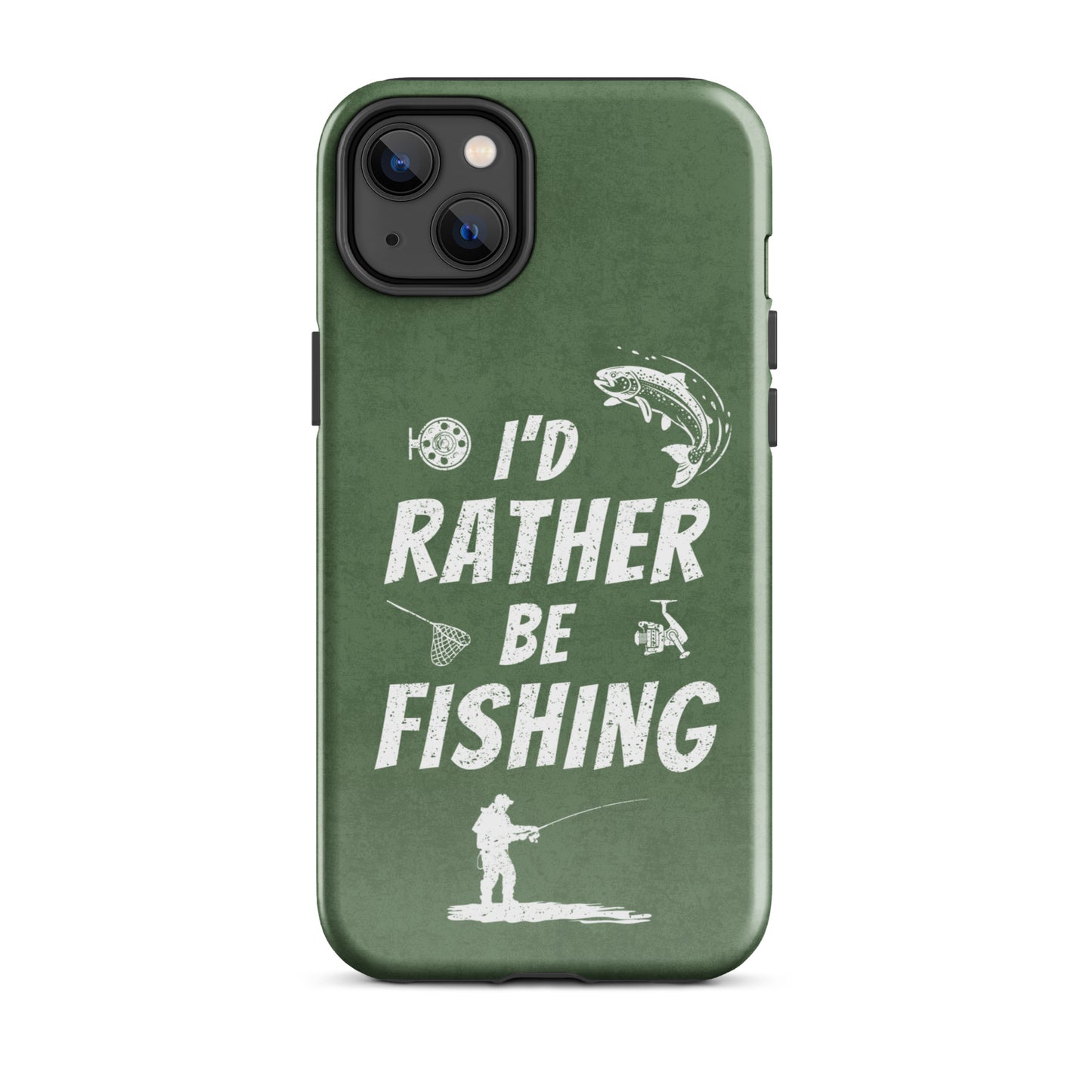 I'd Rather Be Fishing Phone Case