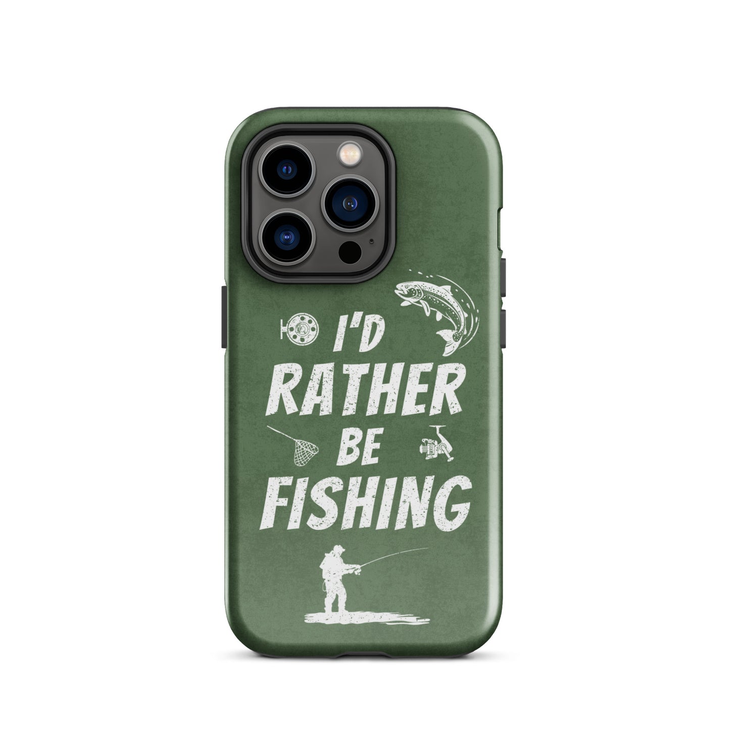 I'd Rather Be Fishing Phone Case