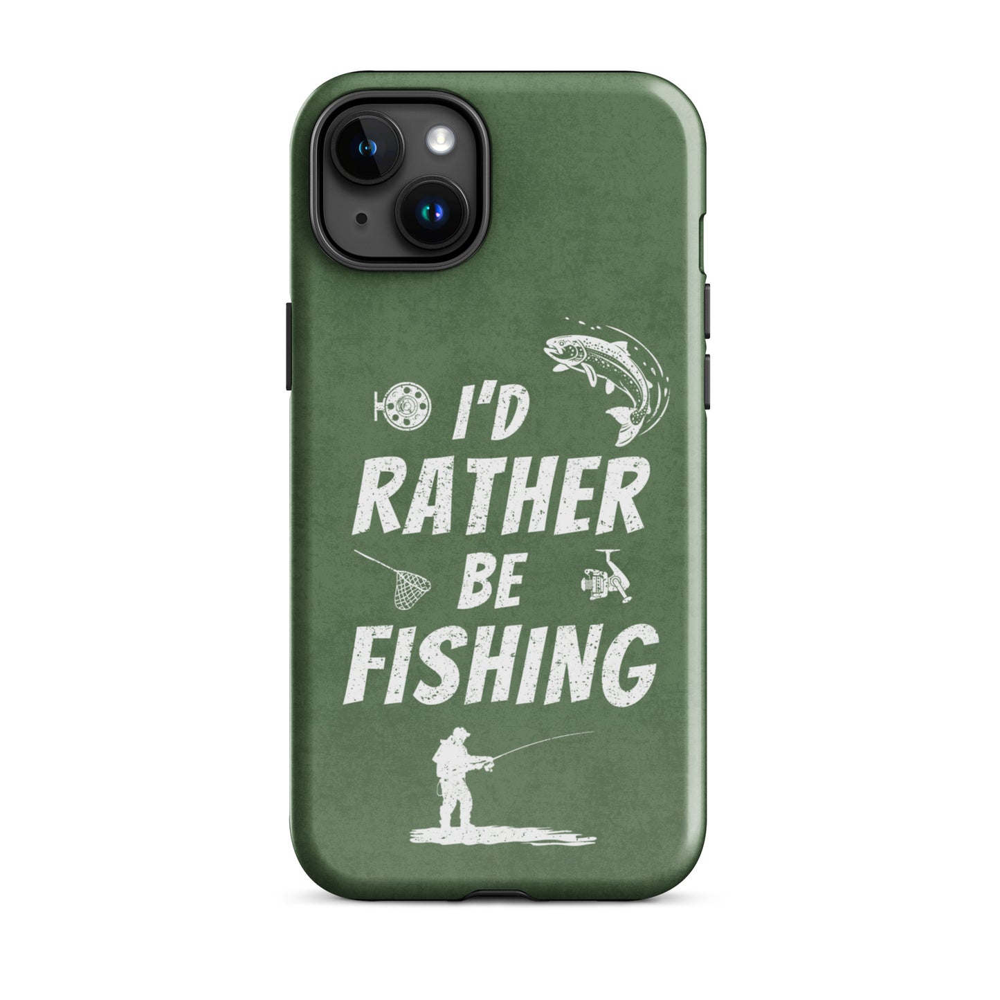 I'd Rather Be Fishing Phone Case