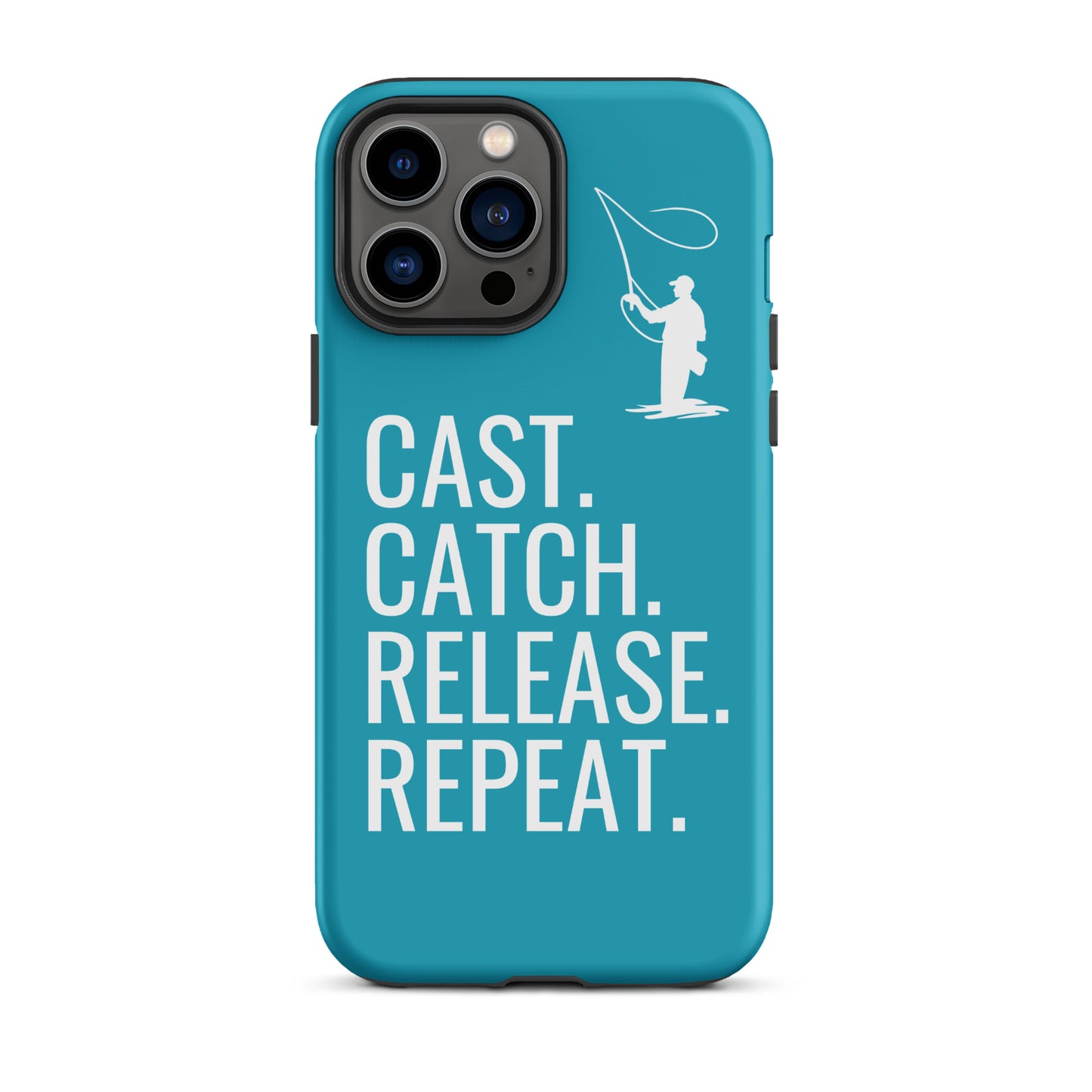 CAST CATCH RELEASE REPEAT Phone Case